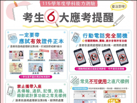 115學測1/17-1/19應考資訊、考程、新制規則…成績查詢何時開放？學測五標、級分換算懶人包